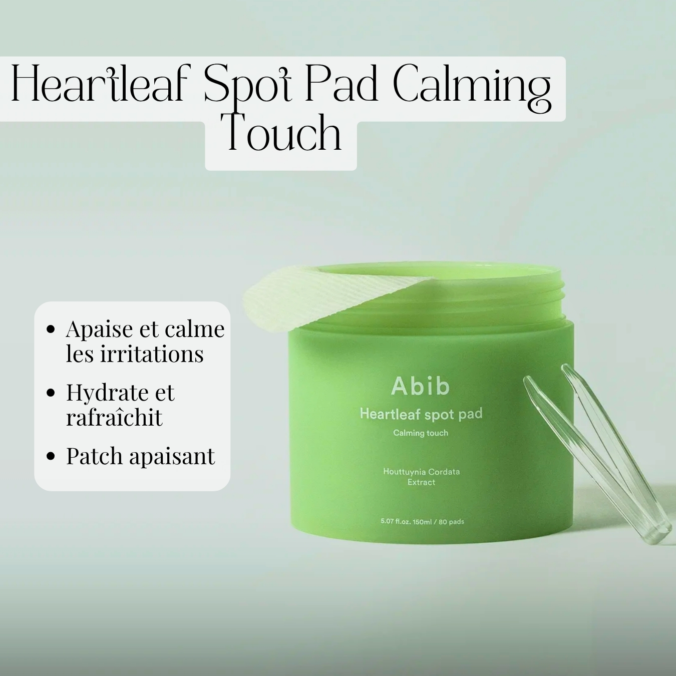 Heartleaf Spot Pad Calming touch