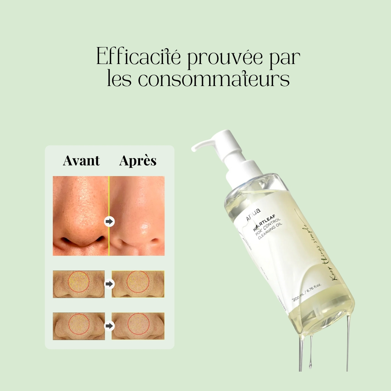Heartleaf Pore Control Cleansing Oil