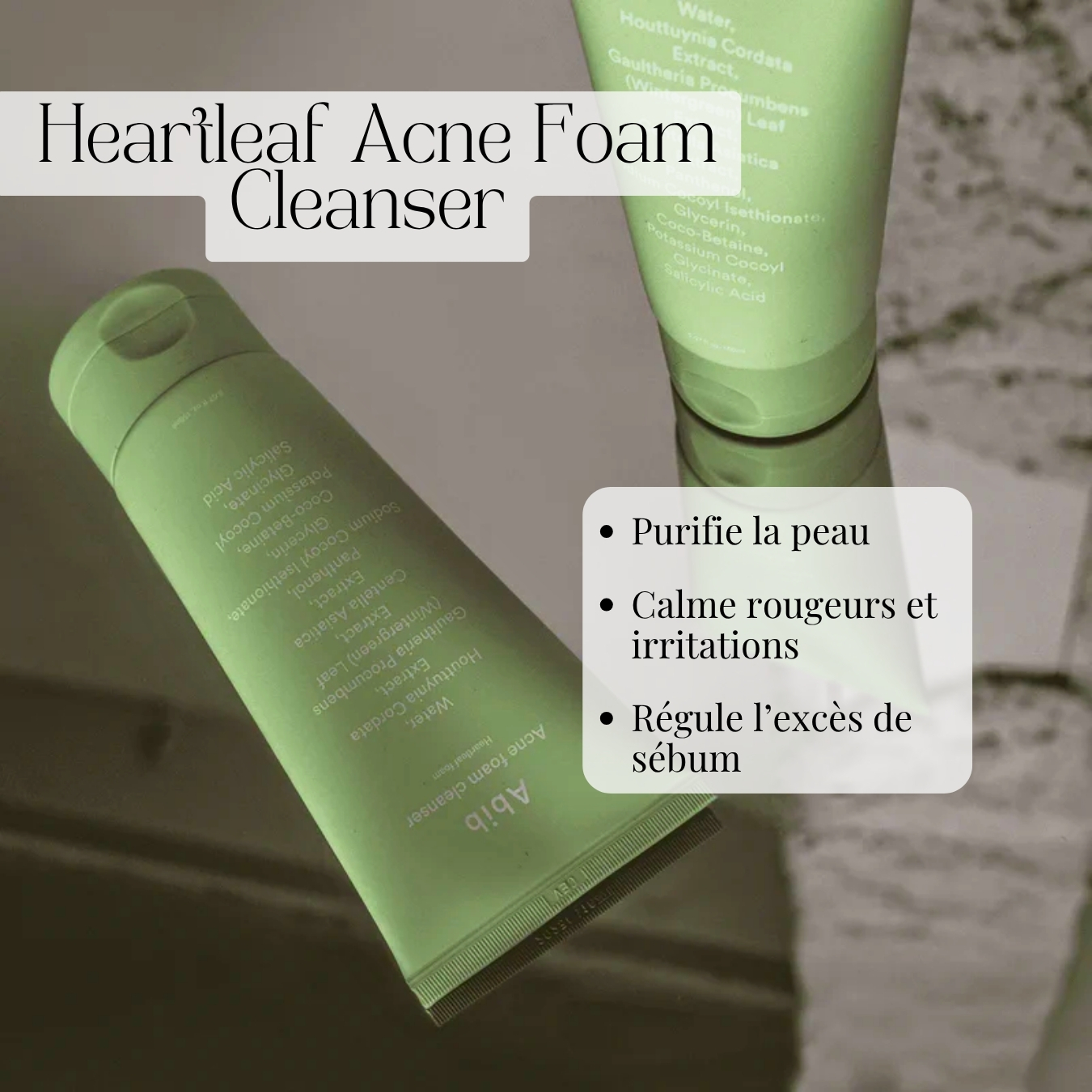 Heartleaf Acne Foam Cleanser