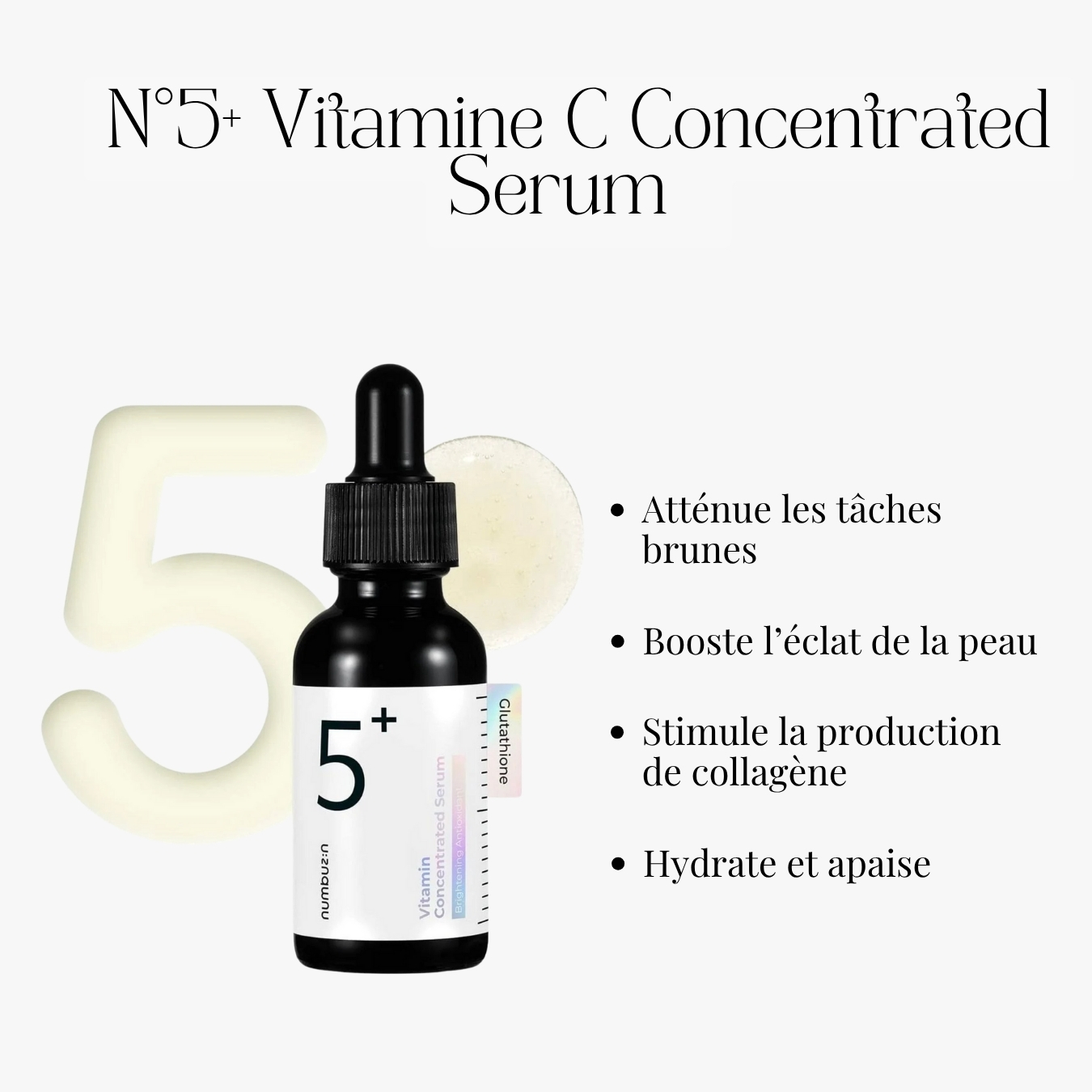 N°5+ Vitamine Concentrated Serum