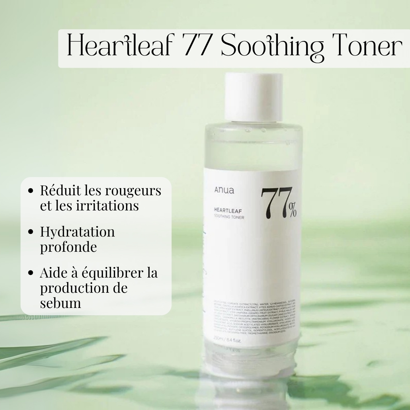 Heartleaf 77% Soothing Toner