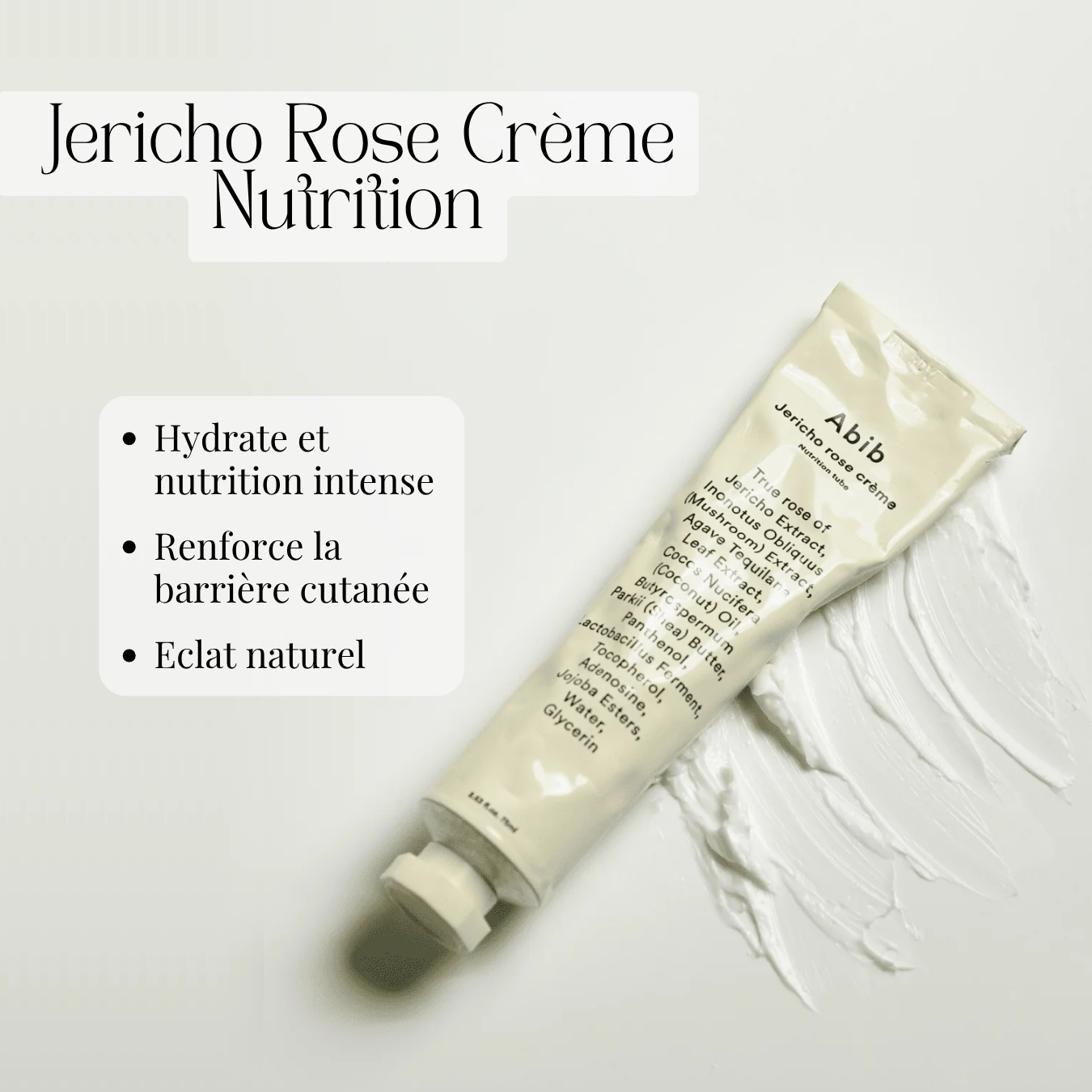 Jericho Rose Crème Nutrition