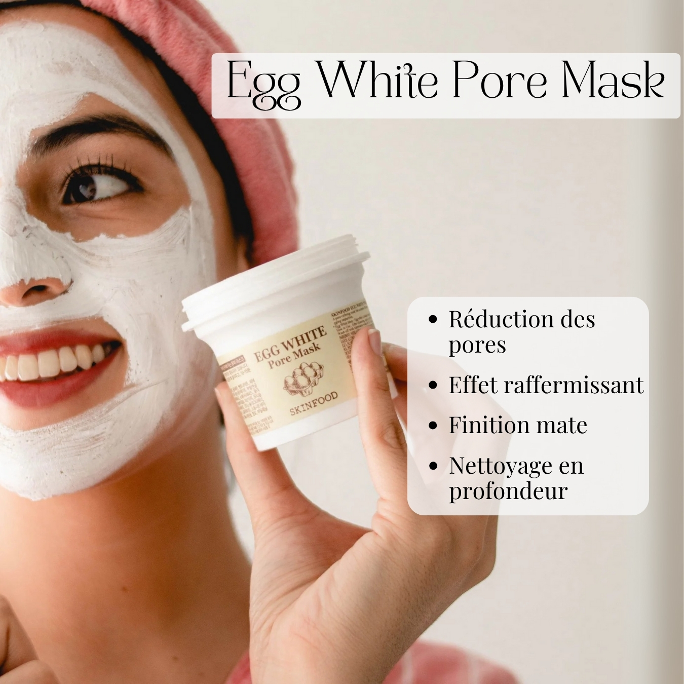 Egg White Pore Mask