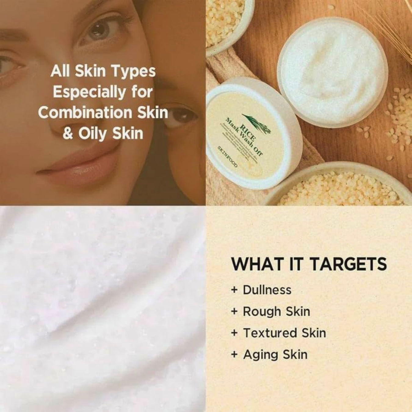 Rice Mask Wash Off