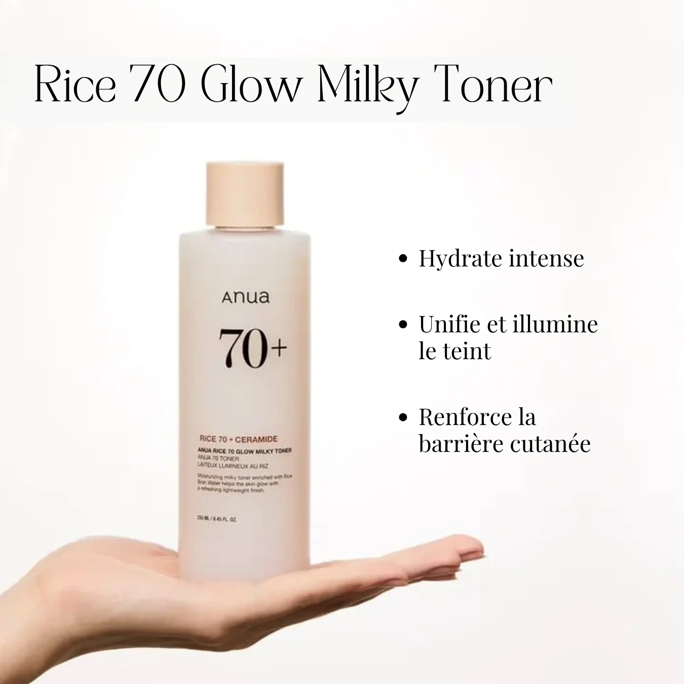 Rice 70 Glow Milky Toner