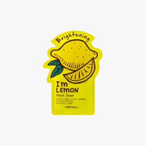 Masque en tissu  I'm REAL - Citron