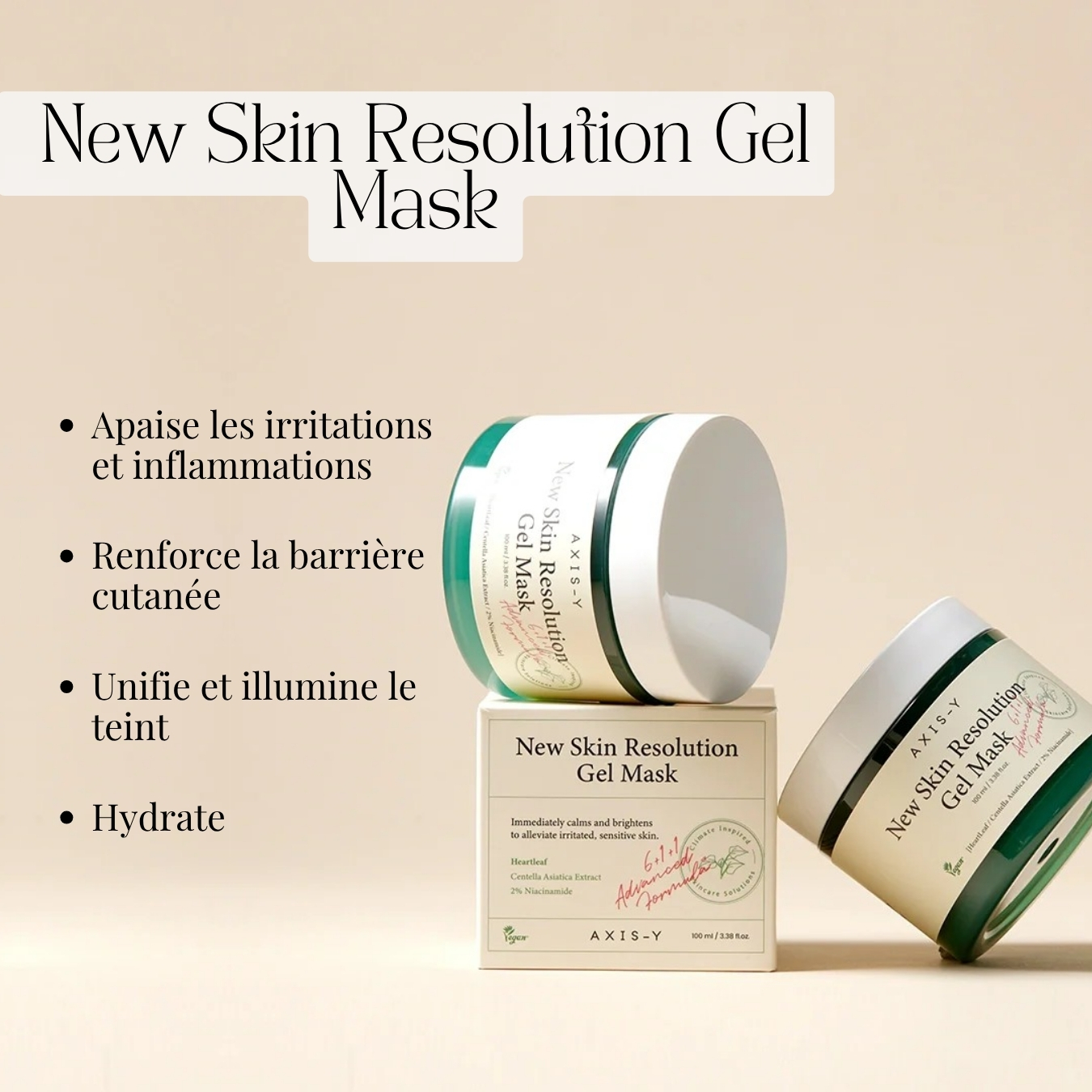 New Skin Resolution Gel Mask