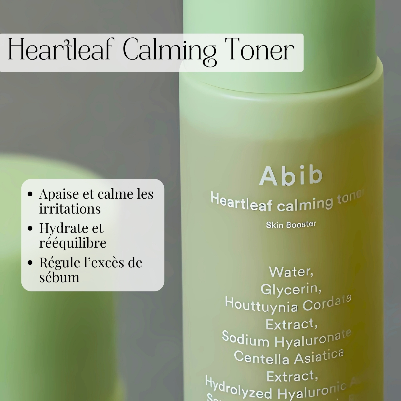 Heartleaf Calming Toner Skin booster