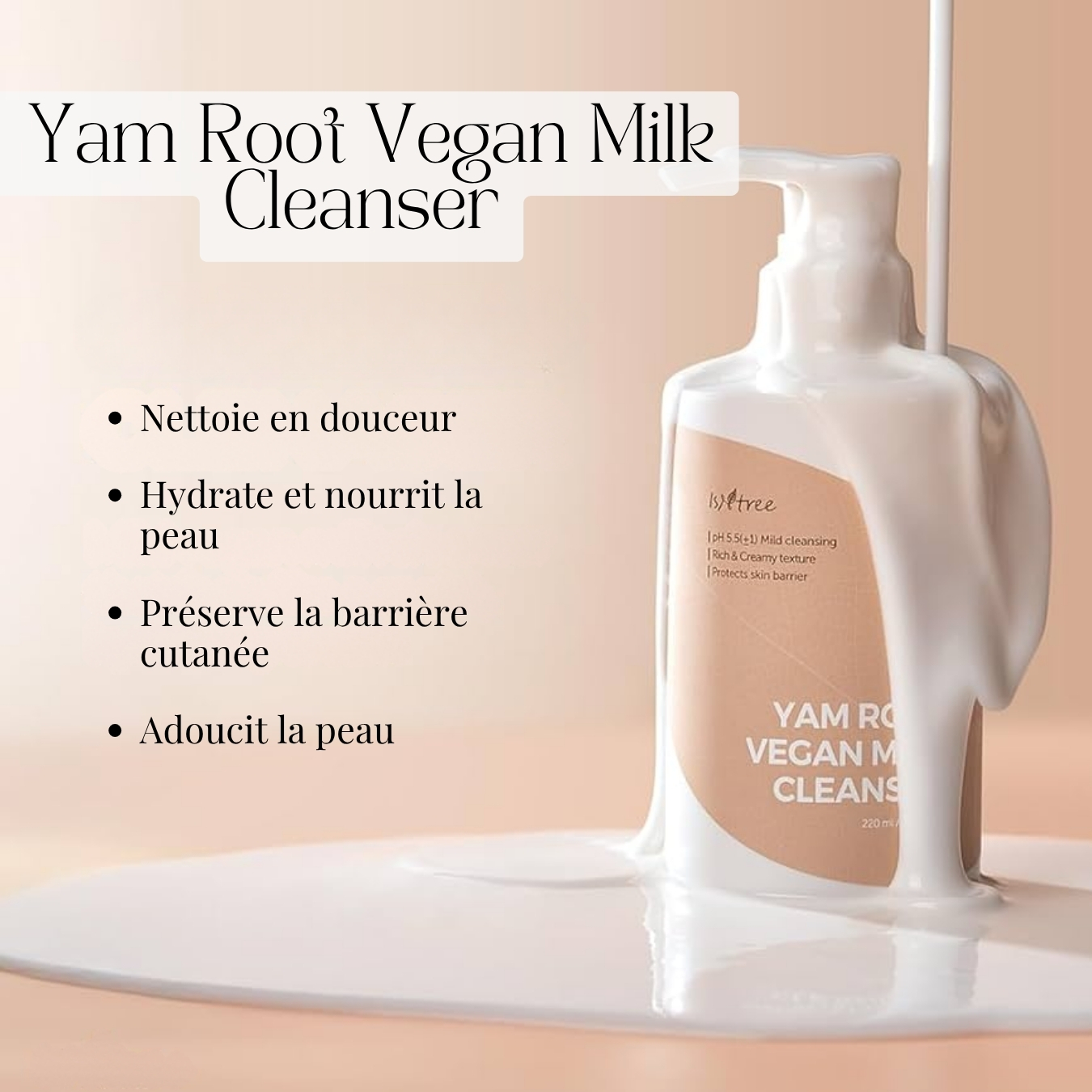 Yam Root Vegan Milk Cleanser