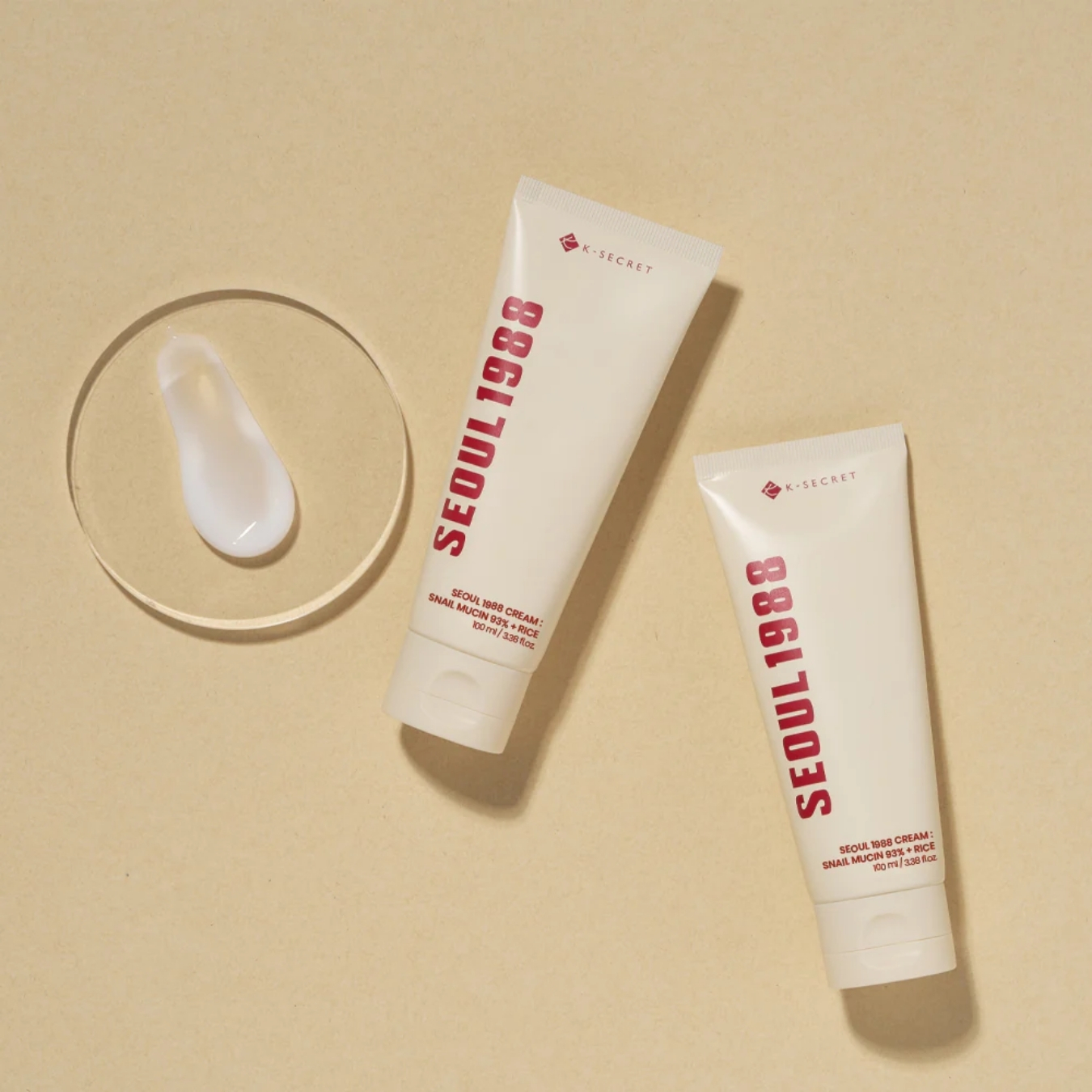 Seoul 1988 Cream : Snail Mucin 93% + Rice