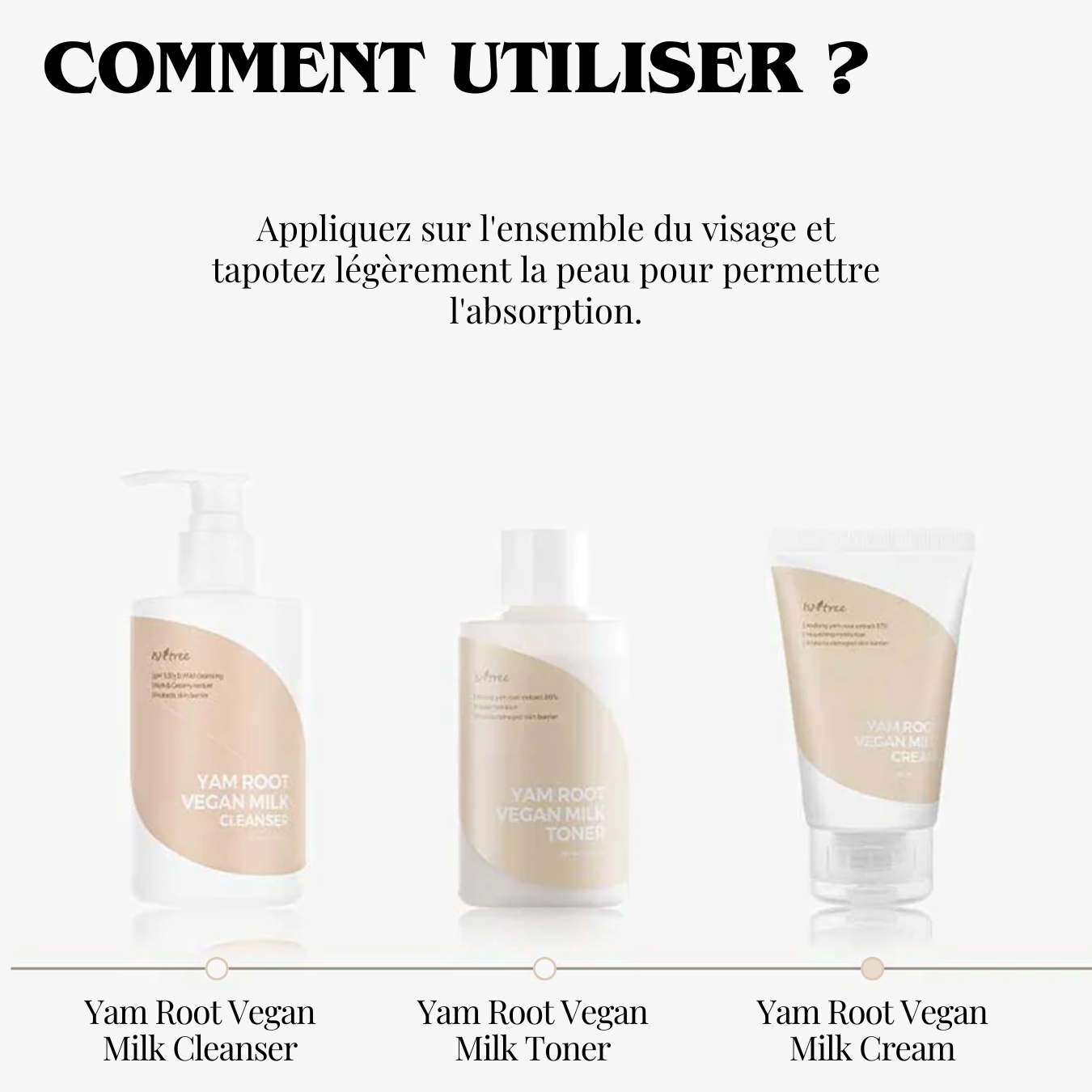 Yam Root Vegan Milk Cream