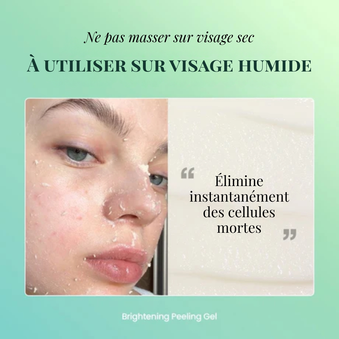 Brightening peeling Gel