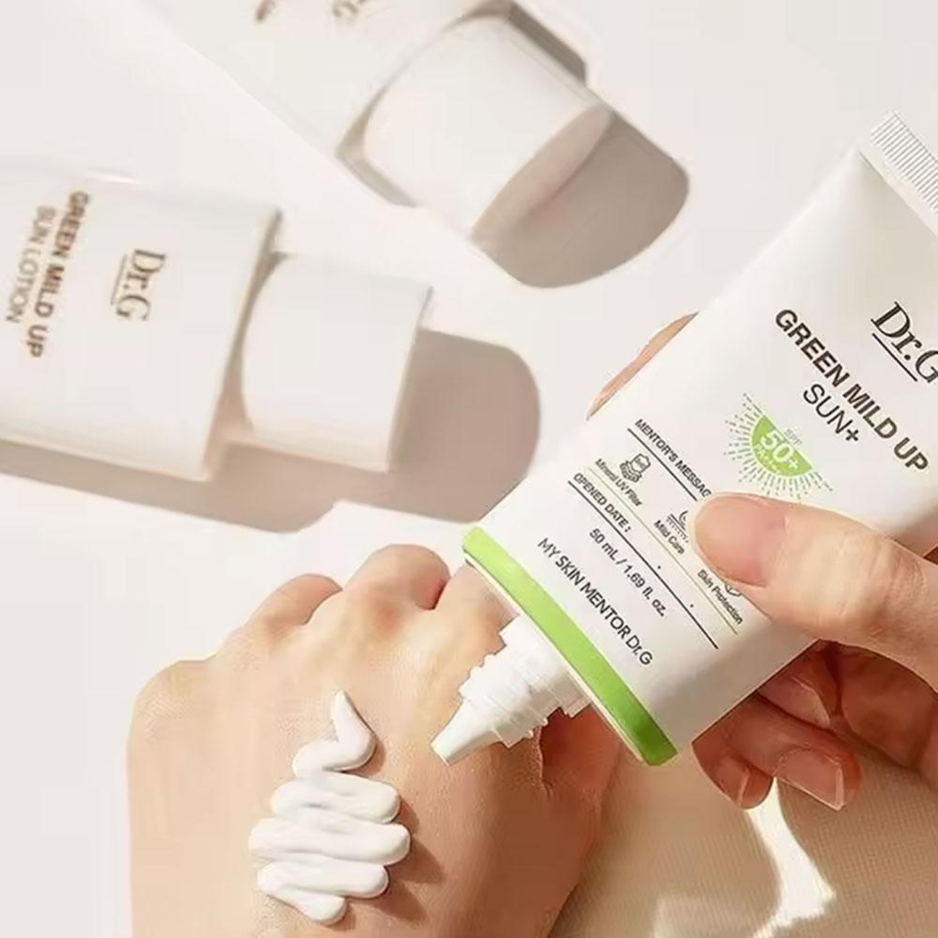 Crème solaire Green Mild Up Sun SPF50+ PA++++