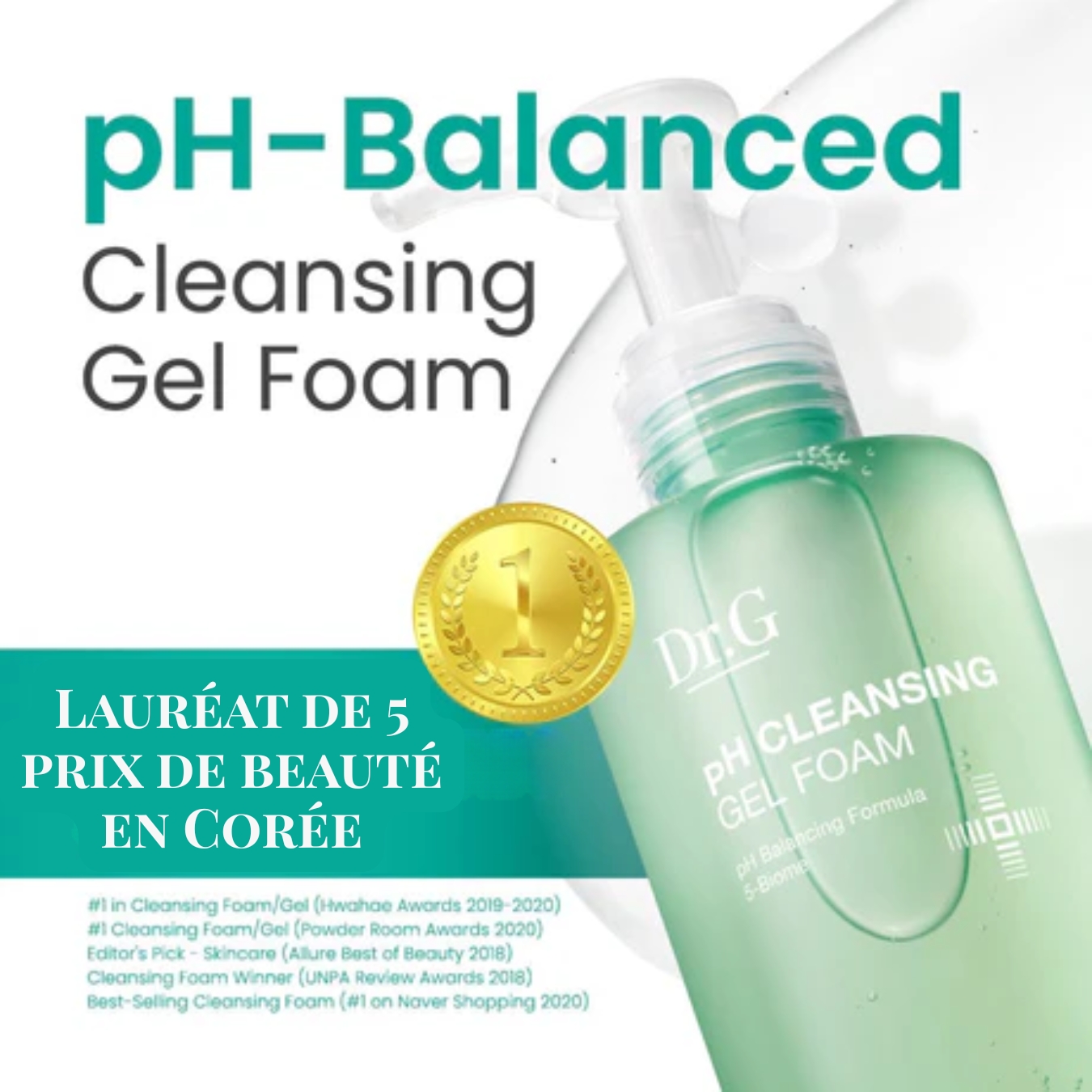 pH Cleansing Gel Foam