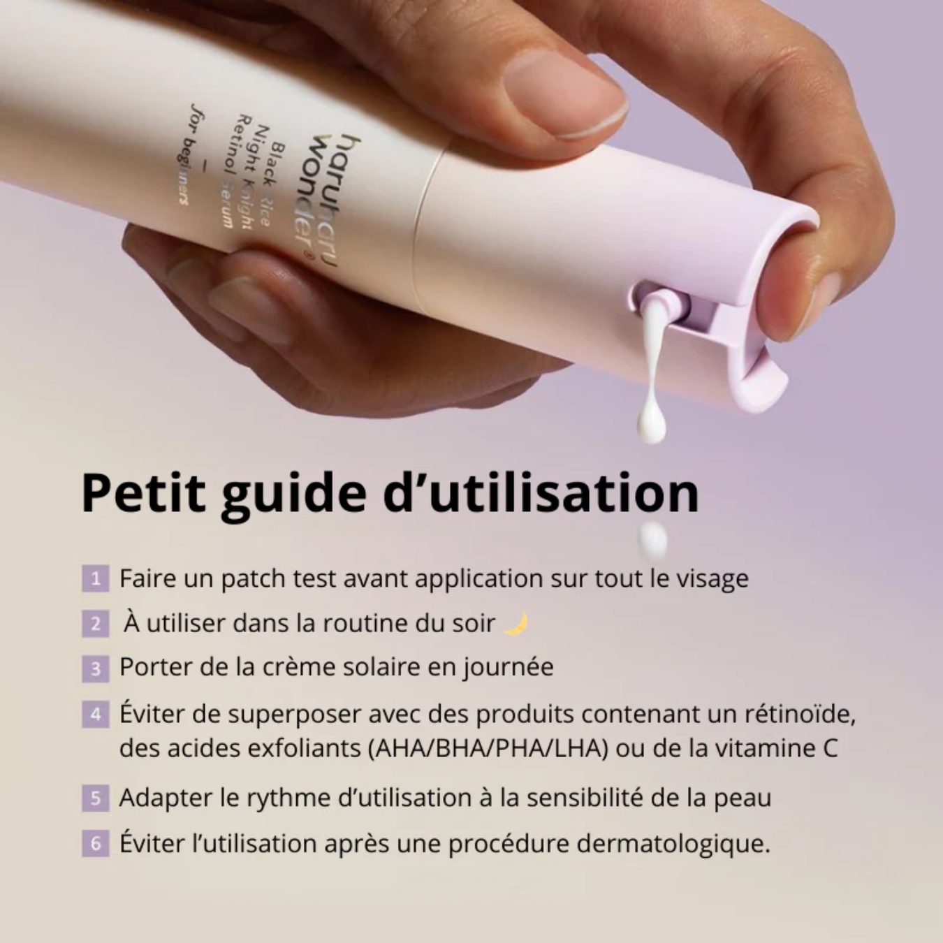 Black Rice Night Knight Retinol Serum