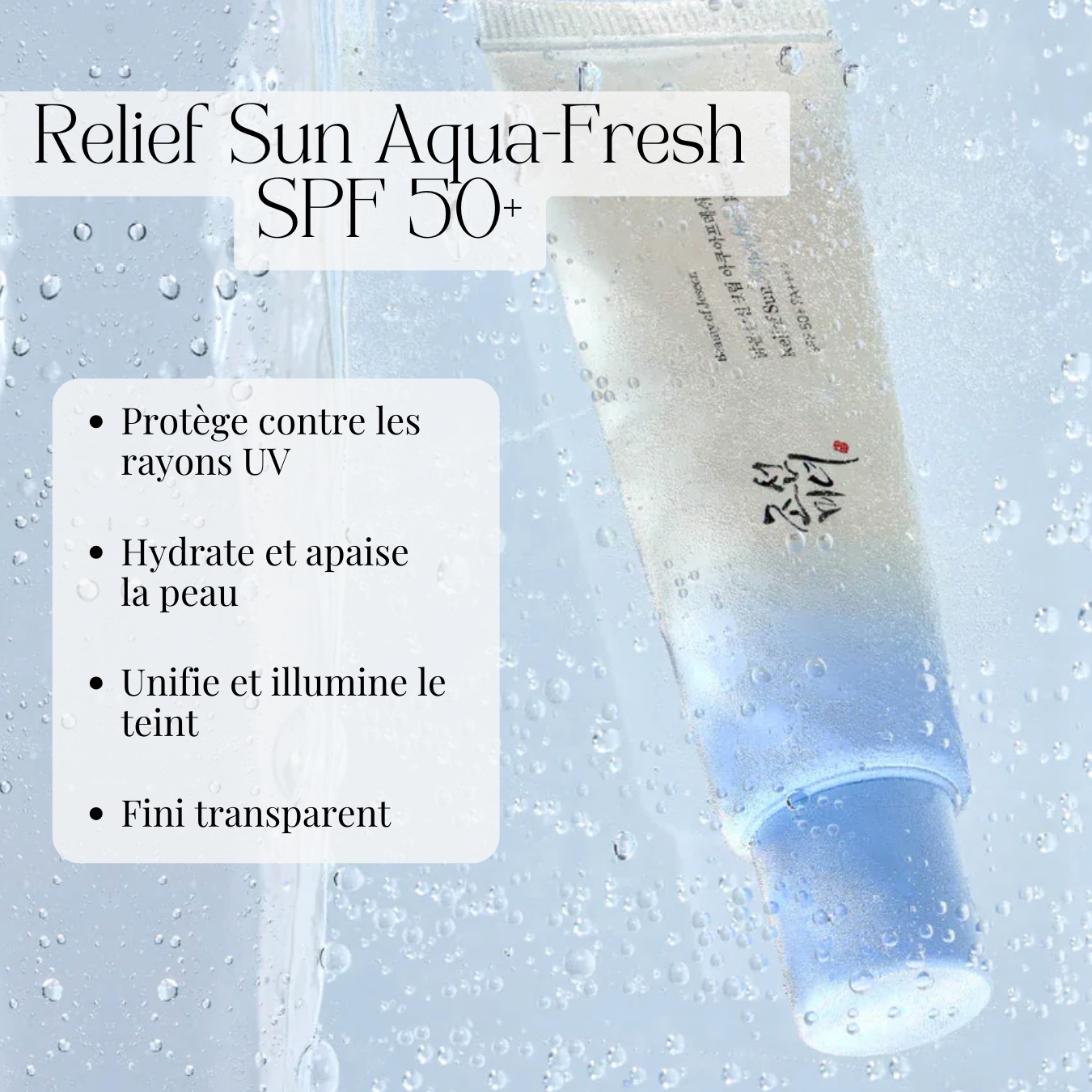 Relief sun Aqua-fresh SPF 50+