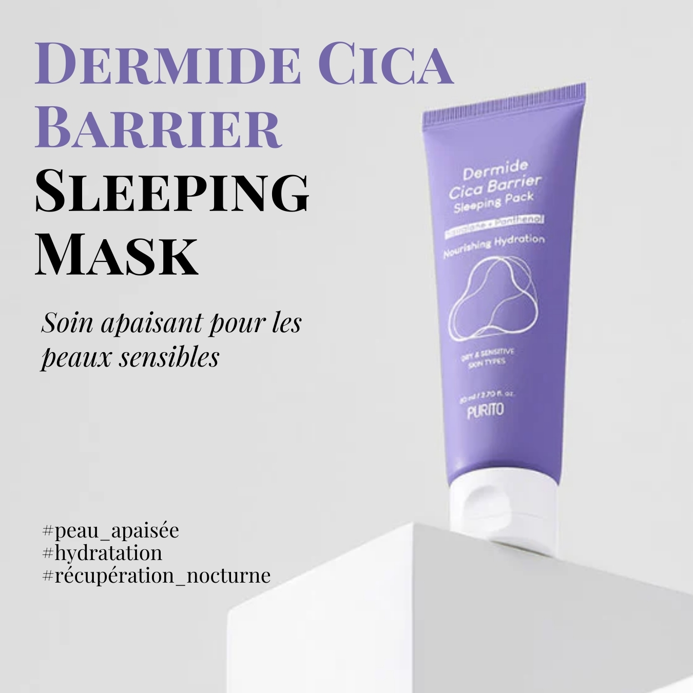 Dermide Cica Barrier Sleeping Pack
