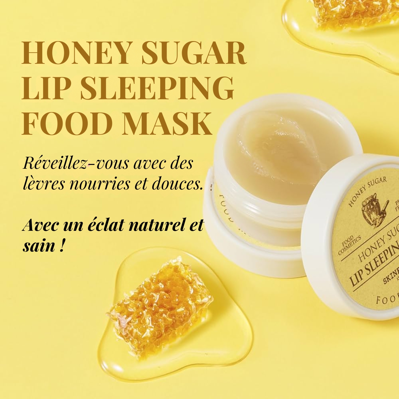 Honey Sugar Food Mask Lip Sleeping Pack